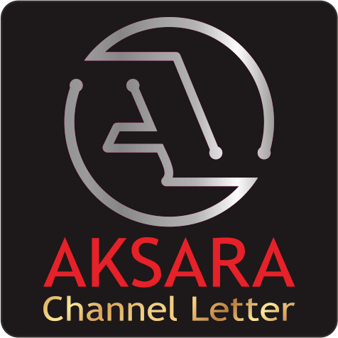 AKSARA CHANNEL LETTER
